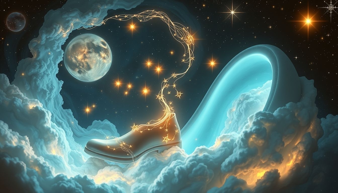 Rêver de chaussures symbolise souvent protection et statut social.