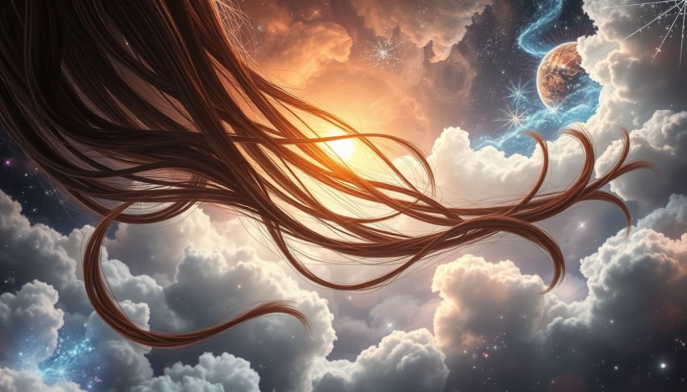 Rêver de cheveux bruns symbolise un désir profond de stabilité.