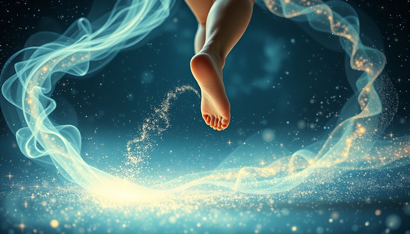 Rêver de courir pieds nus symbolise liberté et vulnérabilité authentiques.