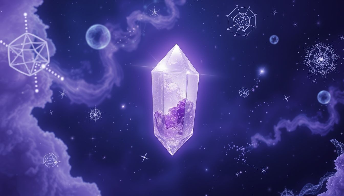 Rêver d’améthyste symbolise paix intérieure et protection spirituelle.
