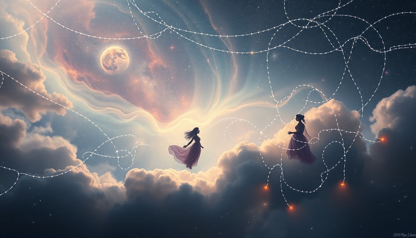 Rêver de défunts dans l'astral favorise souvent la guérison spirituelle.