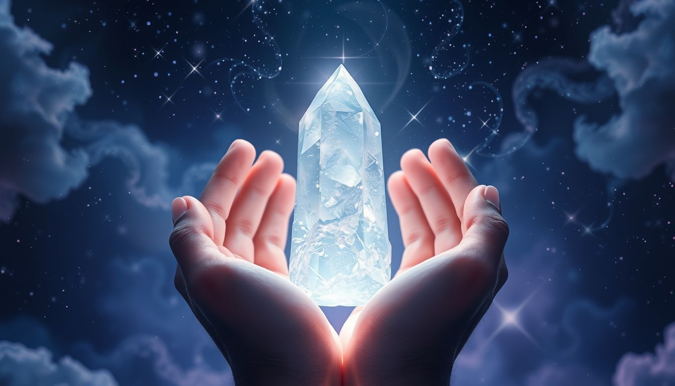 Rêver avec un cristal de roche facilite les rêves lucides guérisseurs.