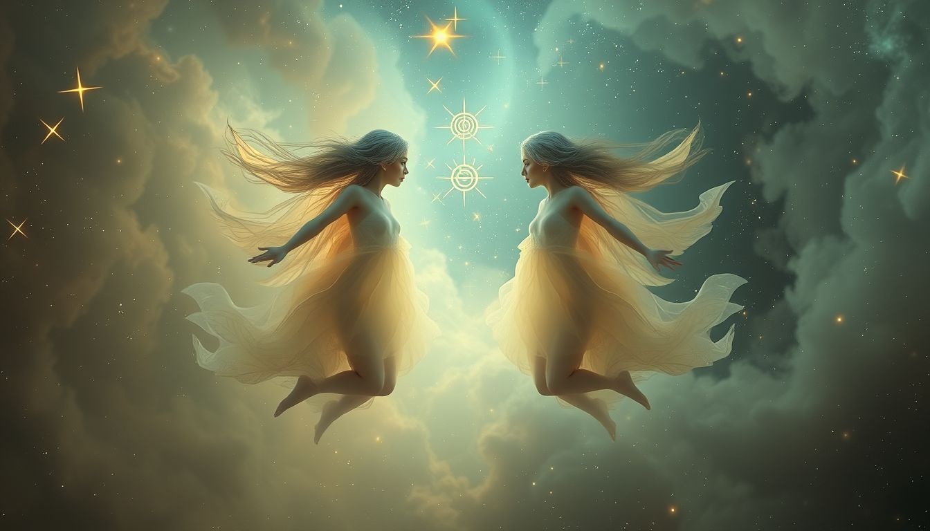 Rêver de jumeaux parlant une langue inconnue symbolise incompréhension intérieure.