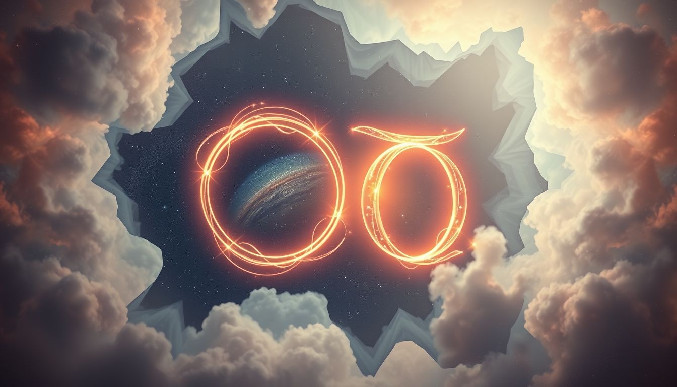 L'Alpha et l'Oméga symbolisent le commencement et la fin divins.
