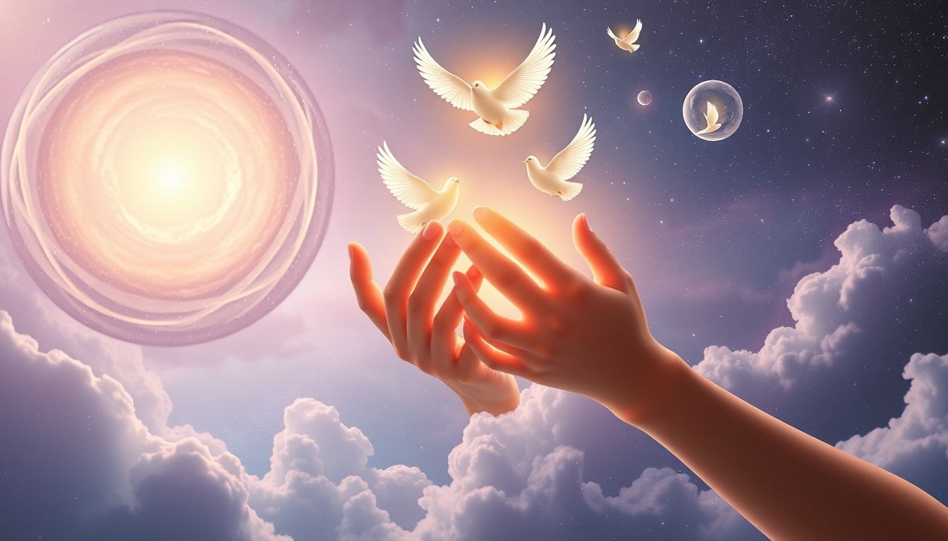 Rêver de la fin de guerre symbolise un profond désir de paix.