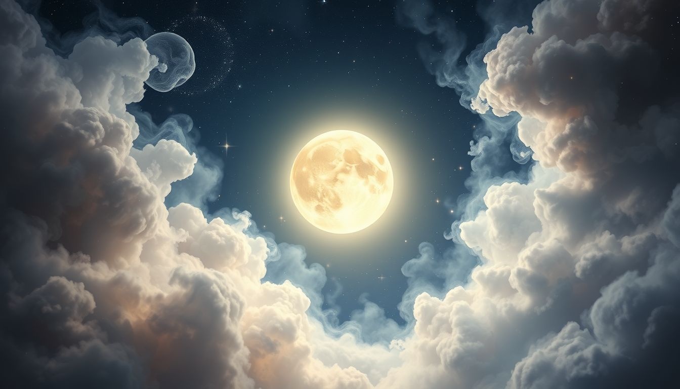 La pleine lune symbolise l'intuition renforcée et le pouvoir magique.