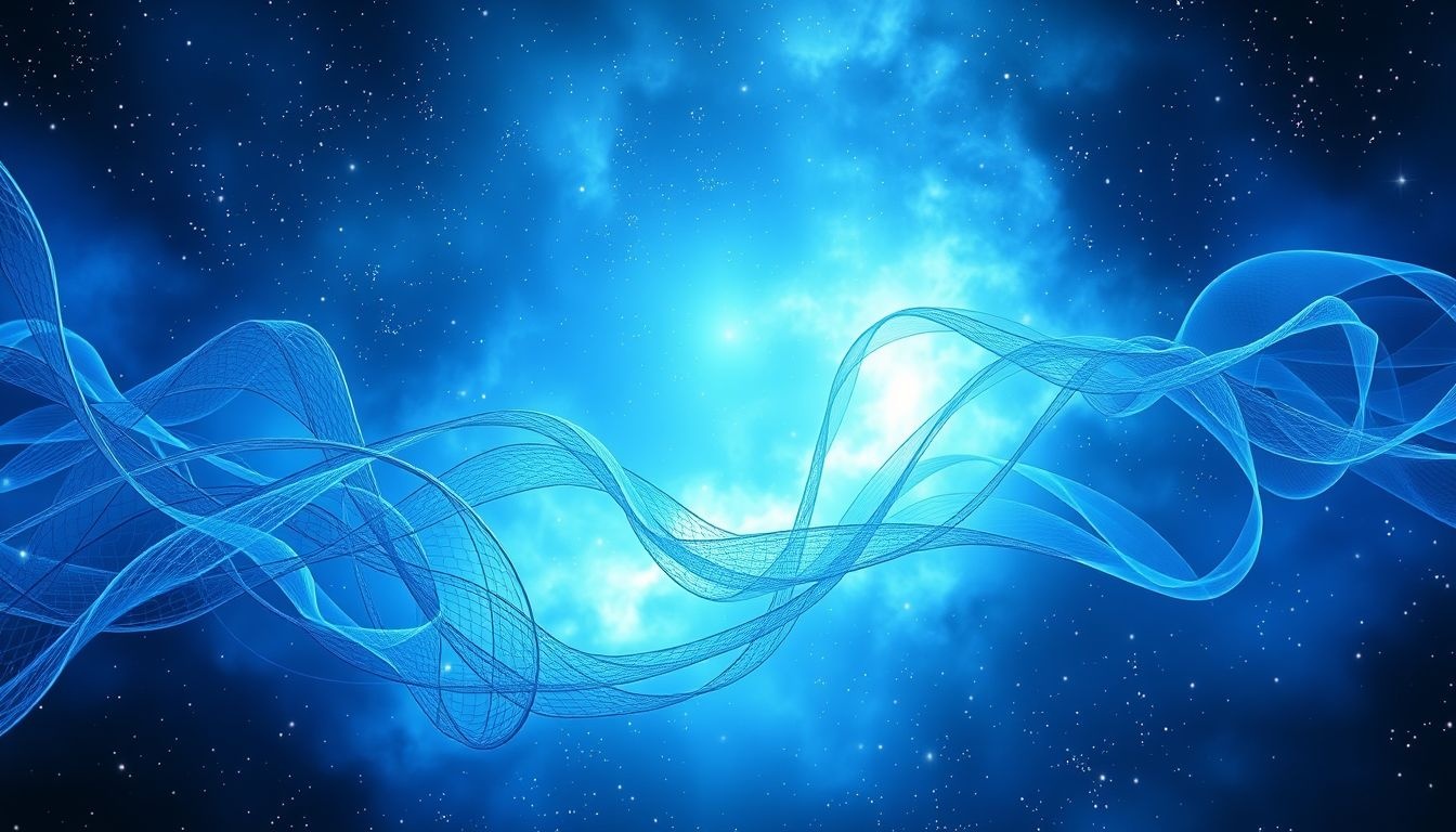 Rêver de maille bleue symbolise paix intérieure et échanges apaisés.