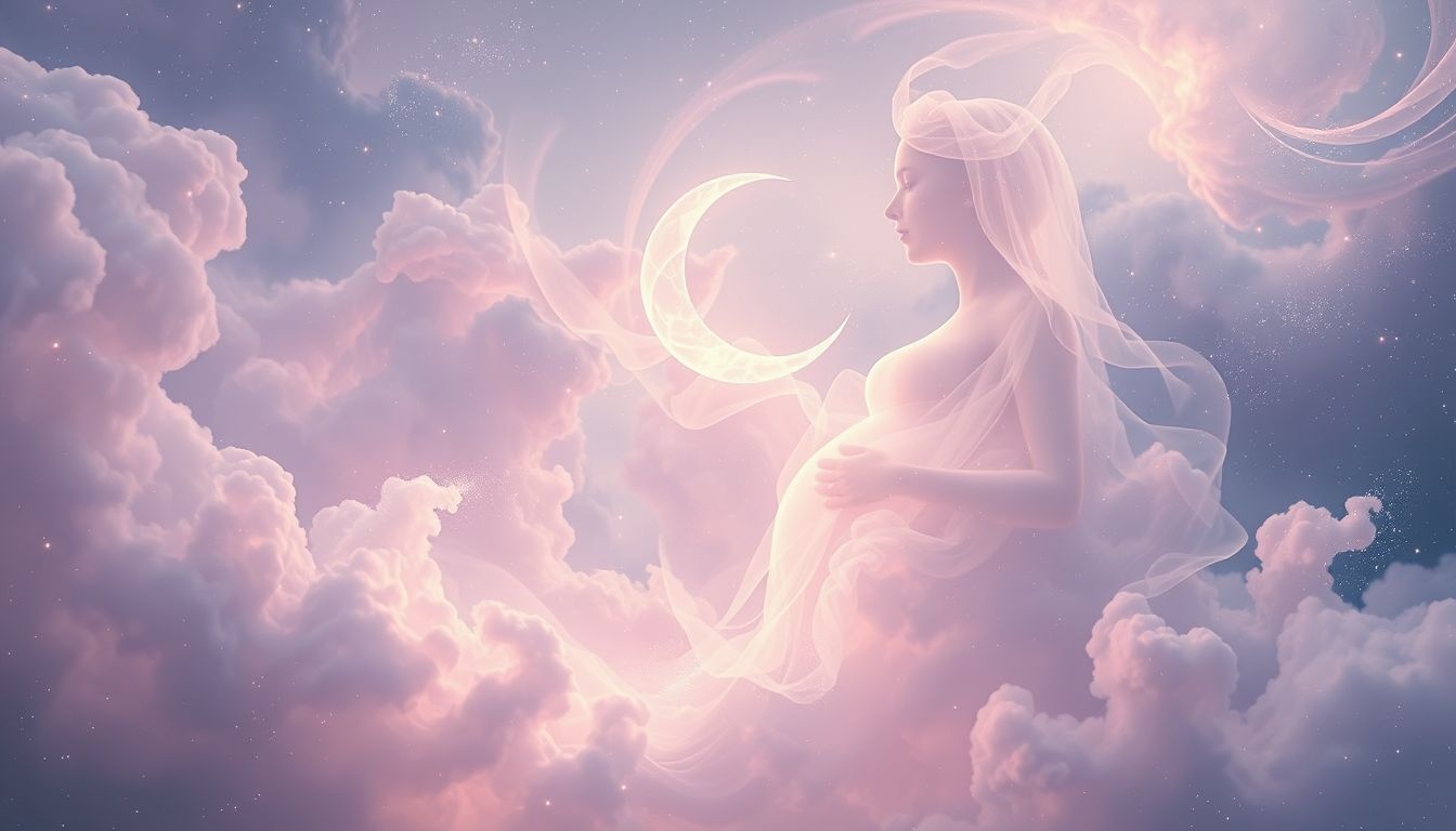 Rêver de malpropreté en grossesse reflète souvent des anxiétés maternelles.