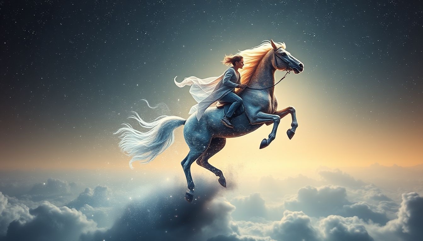 Rêver d’un cheval sauvage symbolise la lutte entre liberté et contrôle.