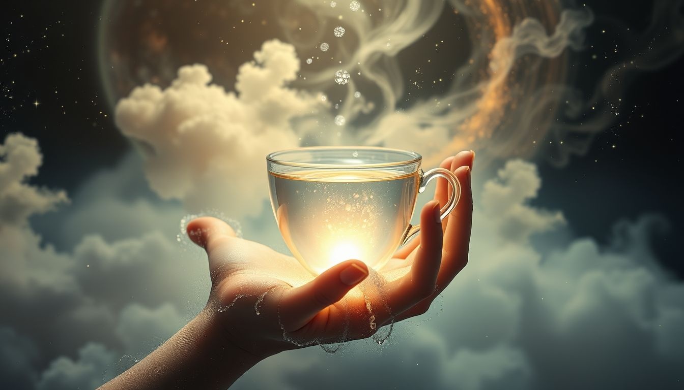 Rêver de nettoyer une tasse symbolise purification et renouveau intérieur.