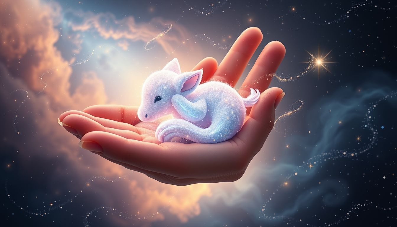 Rêver de nourrir un jeune animal symbolise soin et renouveau.