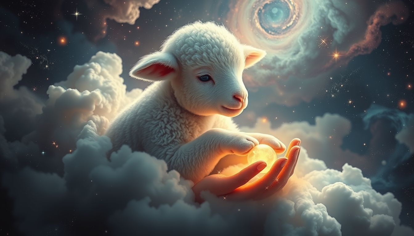 Nourrir un mouton en rêve symbolise soin, empathie et devoir.