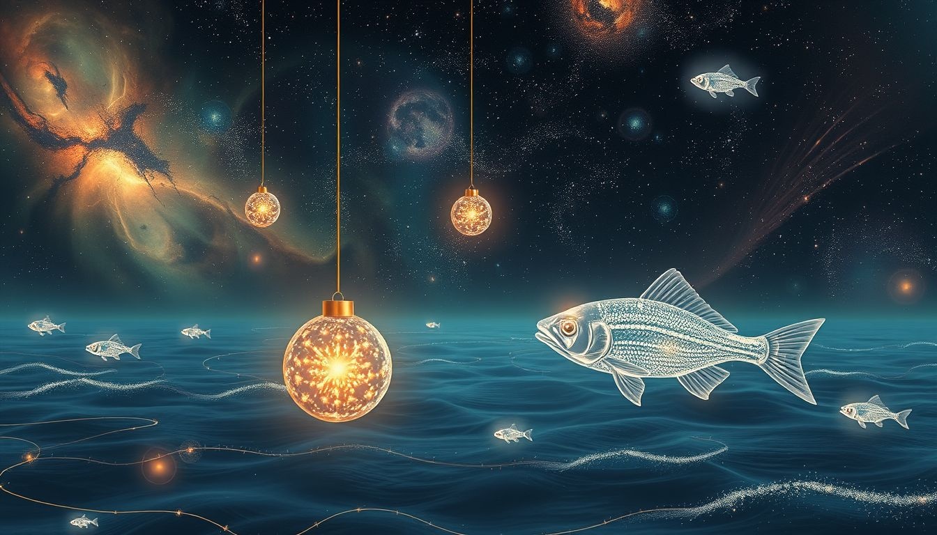 Rêver de pêche symbolise la patience menant à de belles récompenses.