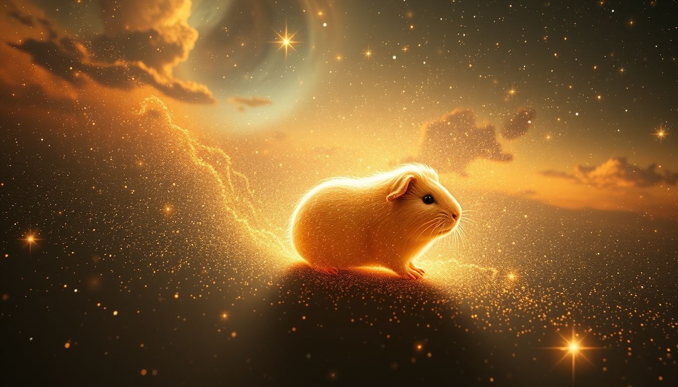 Rêver de perdre un cochon d'Inde symbolise une peur de perte proche.