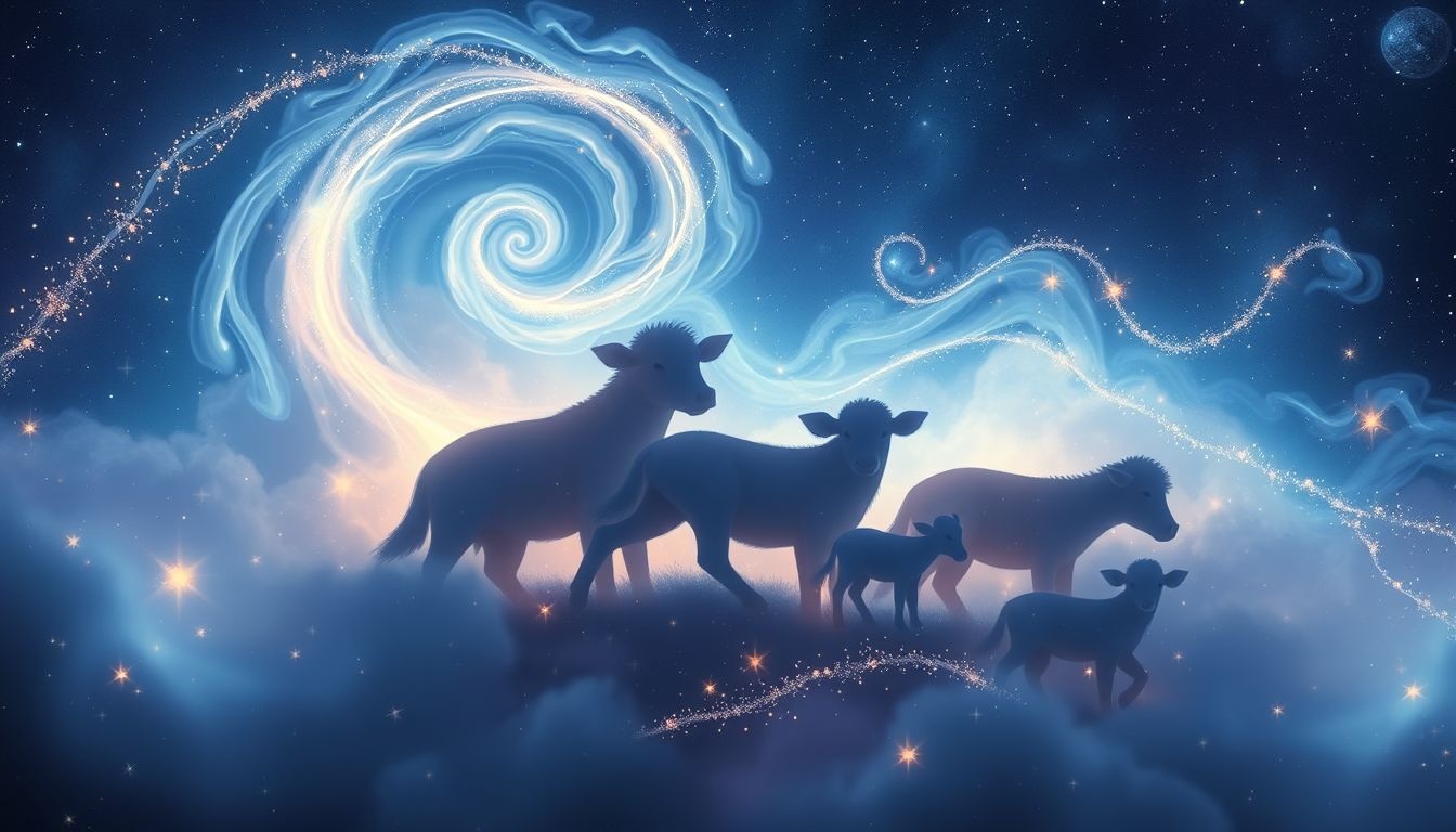 Rêver de bétail malade révèle souvent une vulnérabilité intérieure profonde.