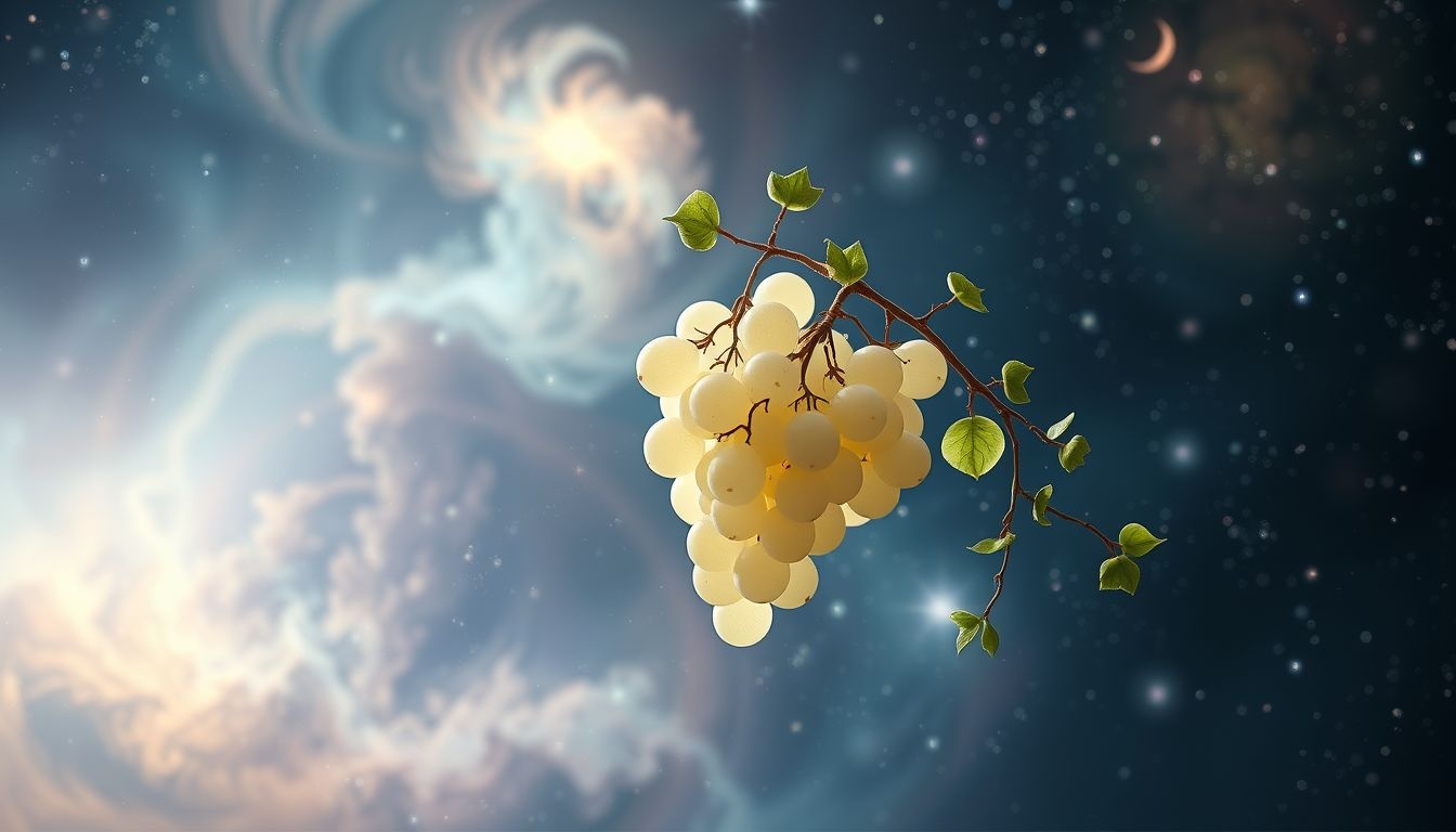Rêver de petits raisins symbolise joie et attention aux détails précieux.