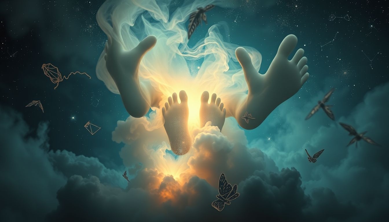 Rêver de pieds malodorants révèle des embarras et conflits cachés.