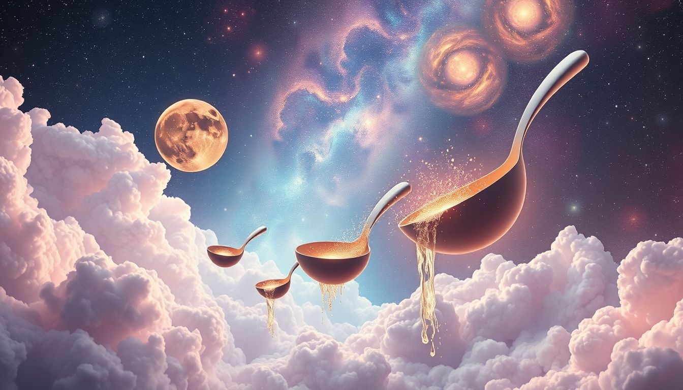 Rêver de louches variées symbolise la diversité des opportunités.