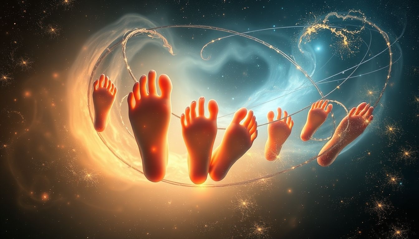 Rêver de pieds fourchus révèle conflits internes et choix multiples.