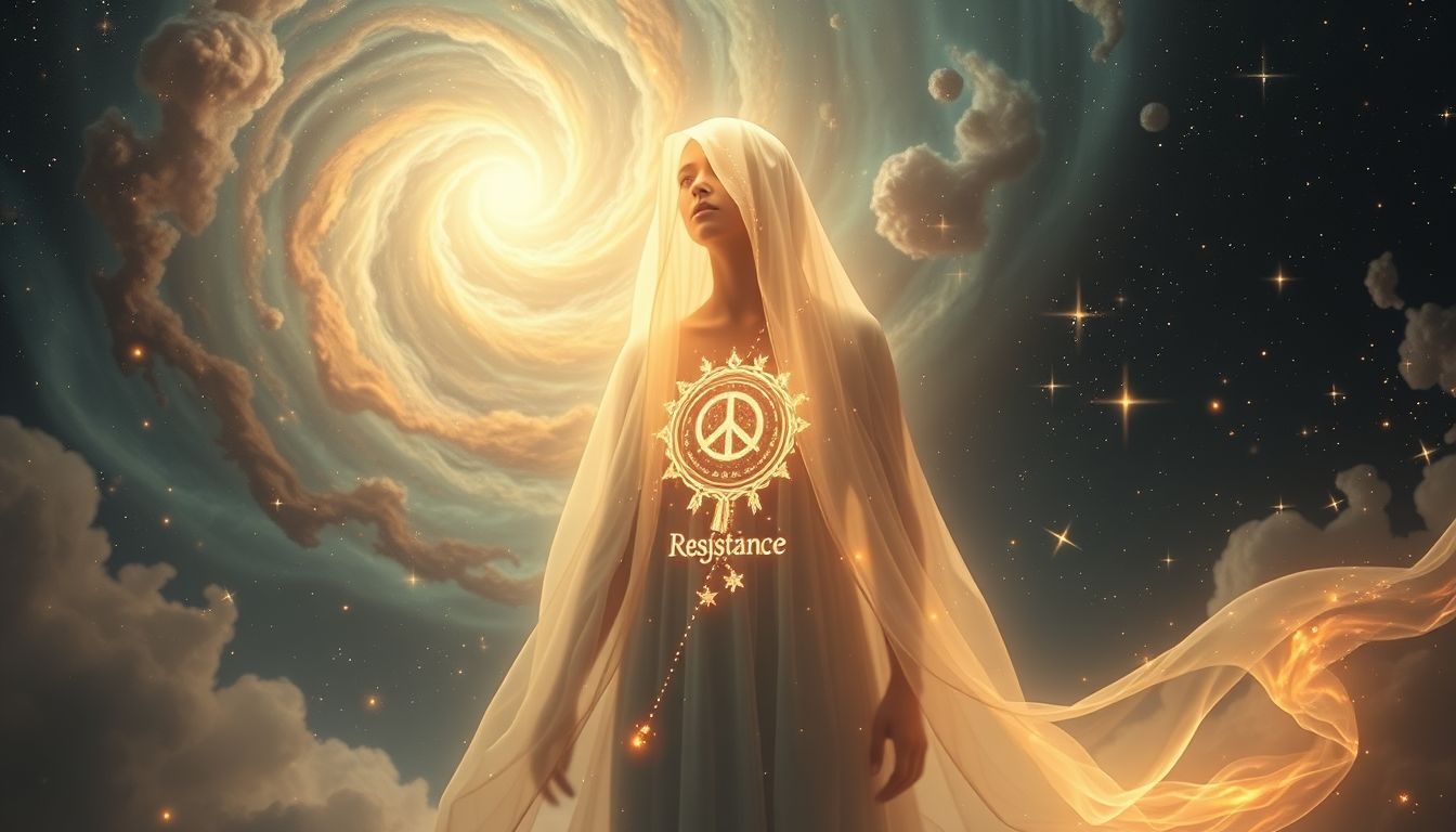 Rêver d’un symbole anti-armes révèle un engagement pacifiste profond.