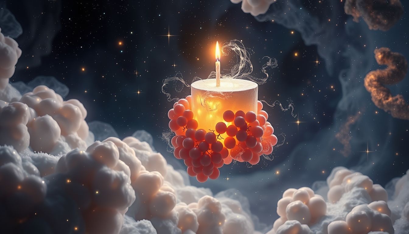 Rêver de raisins de Corinthe dans un gâteau symbolise la joie festive.