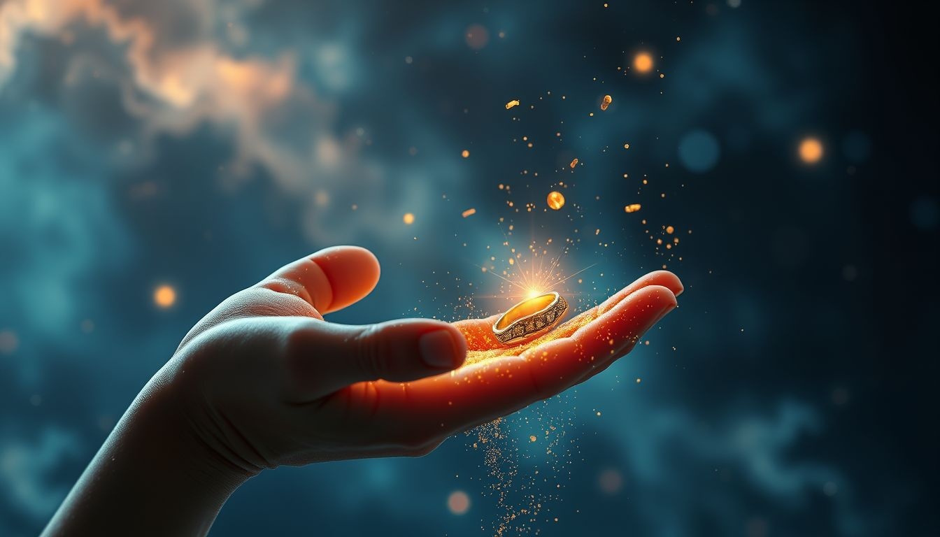 Rêver d'une chevalière cadeau symbolise héritage et responsabilité future.