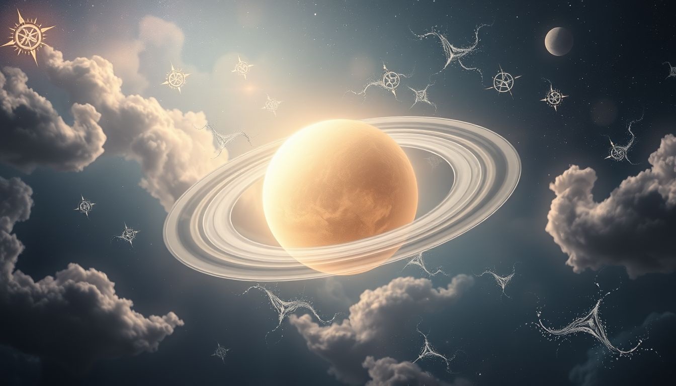 Rêver de Saturne symbolise l'ordre, la rigueur et les contraintes.