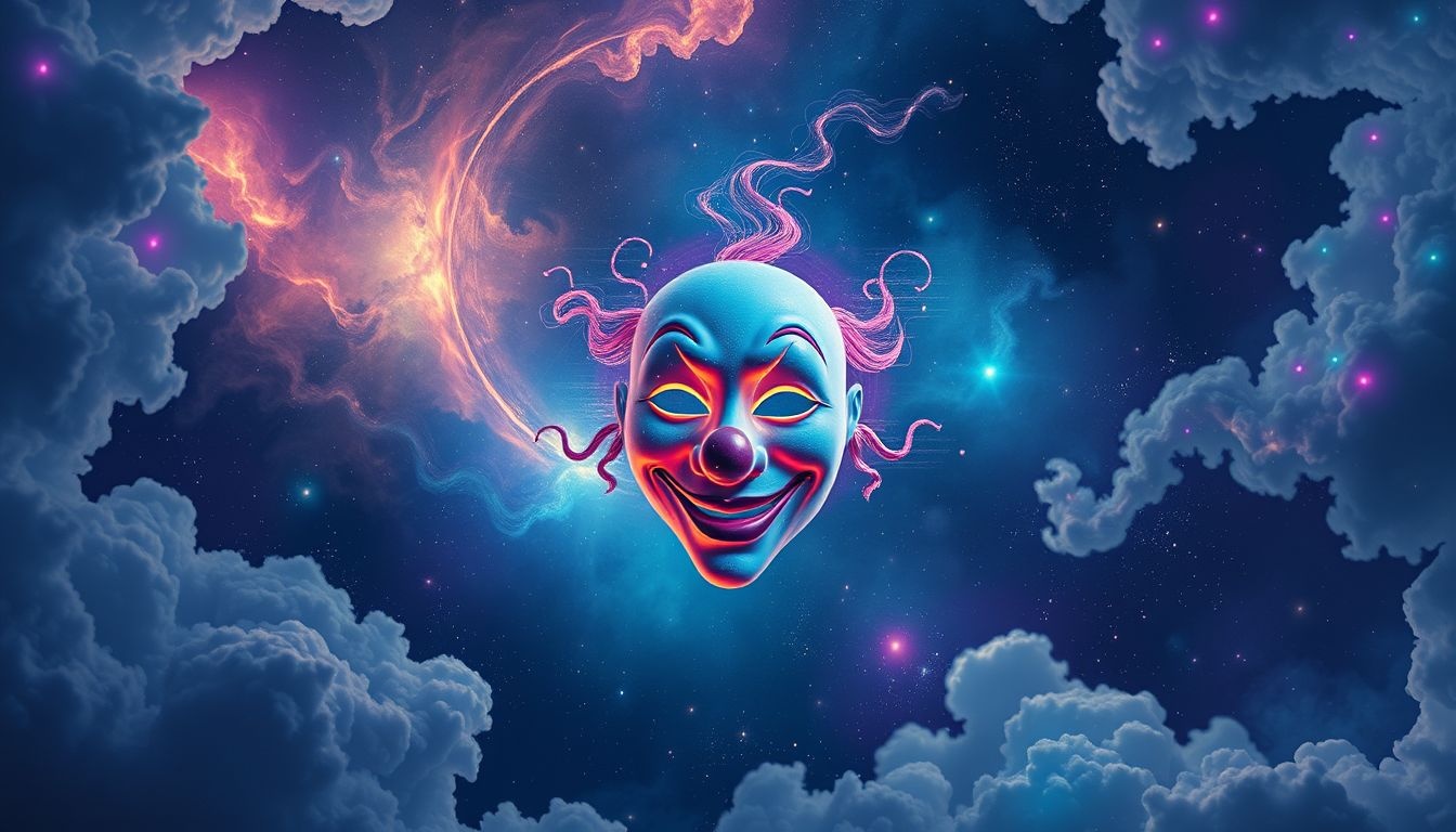 Rêver d’un déguisement de clown révèle joie mêlée de mélancolie.
