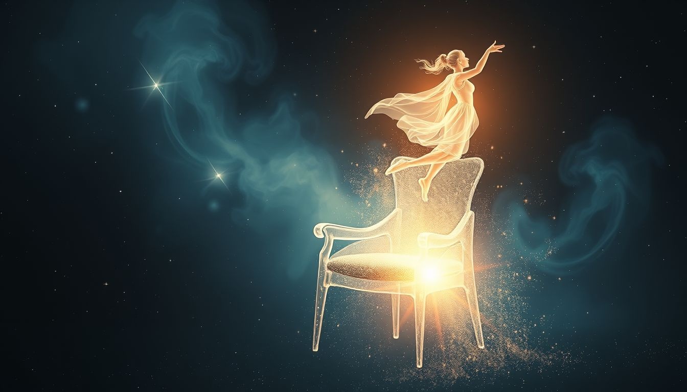 Rêver de se lever d’un fauteuil symbolise un nouveau départ actif.