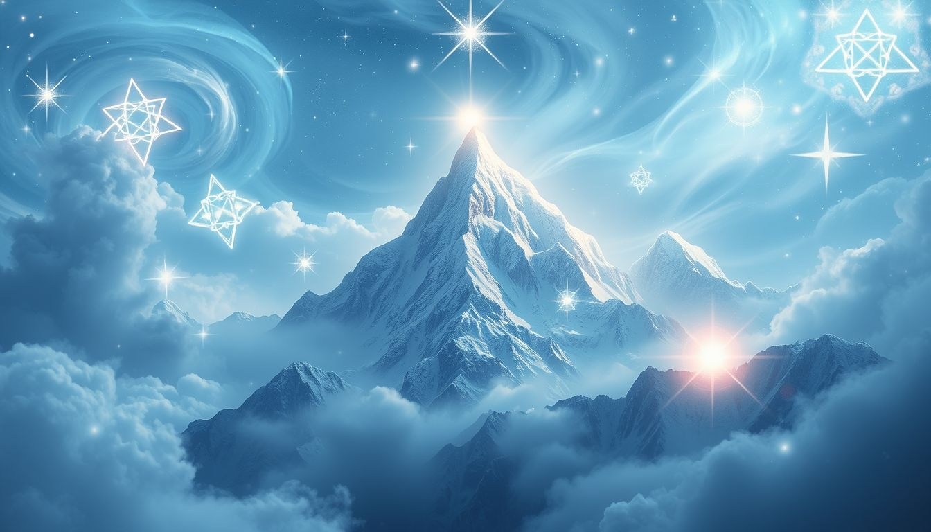 Les sommets enneigés des Oural symbolisent défis et élévation spirituelle.