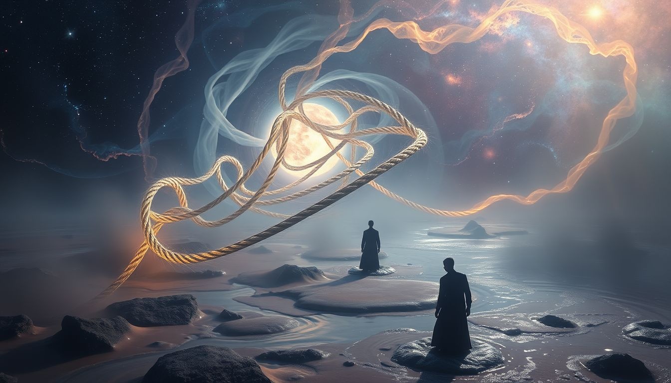 Rêver tirer à la corde dans la boue symbolise lutte intérieure profonde.