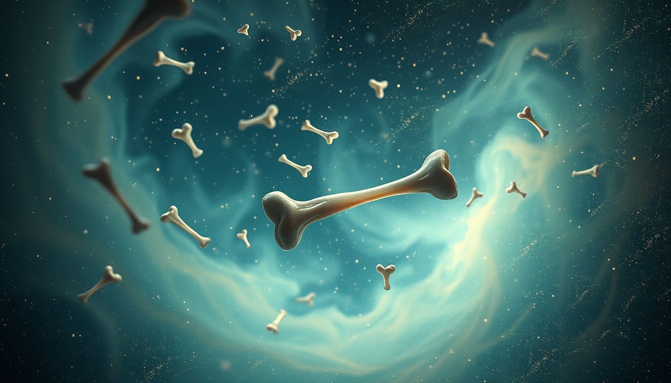 Recracher des os symbolise la lutte contre des souvenirs enfouis.