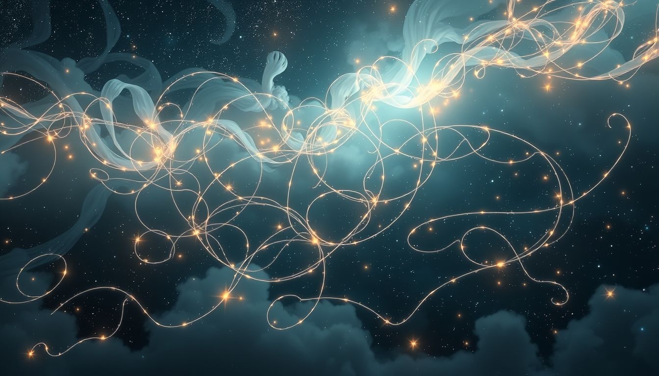 Recracher du fil symbolise des liens complexes et communication entravée.