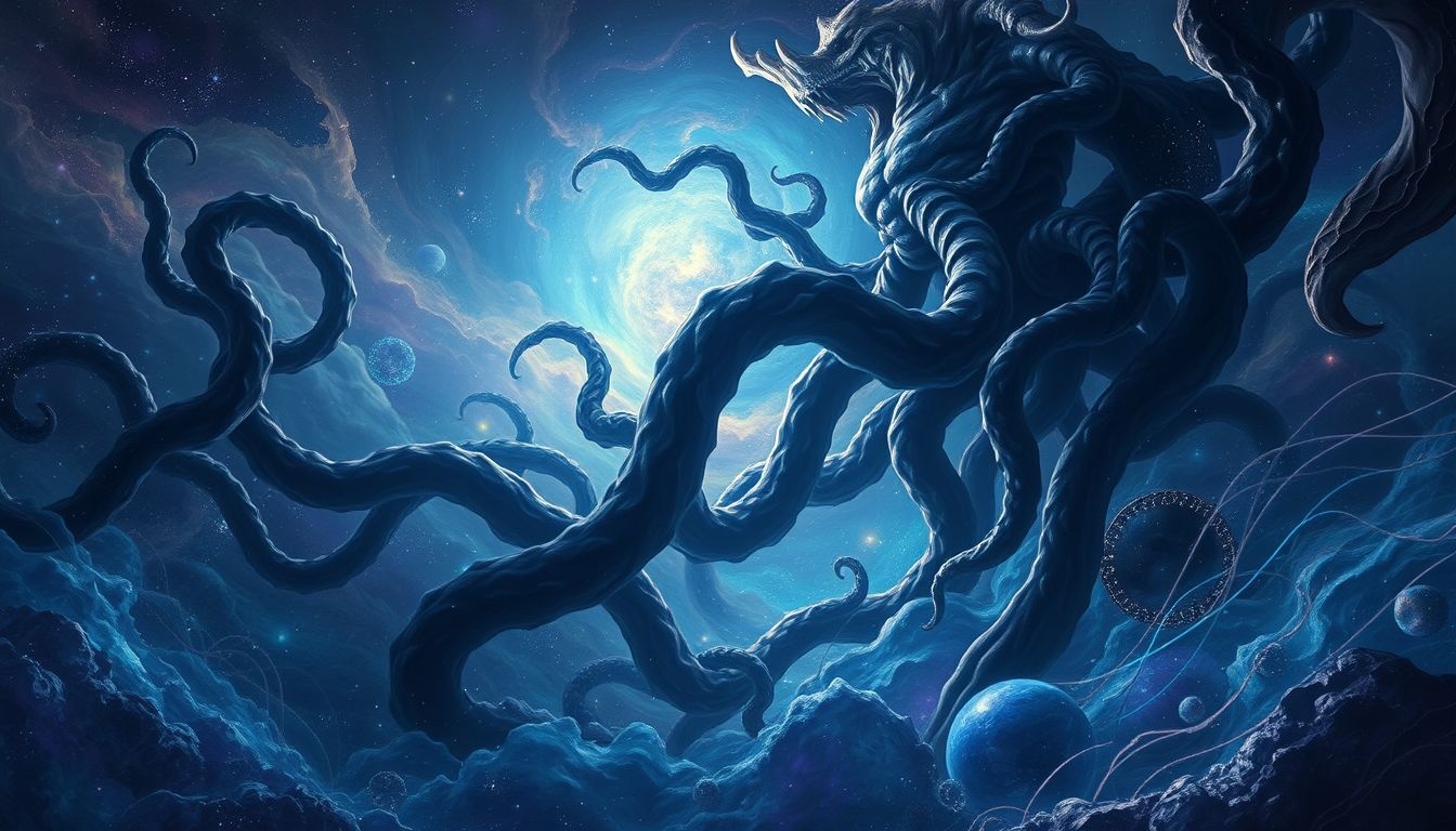 Le calmar symbolise souvent les pulsions refoulées inconscientes.