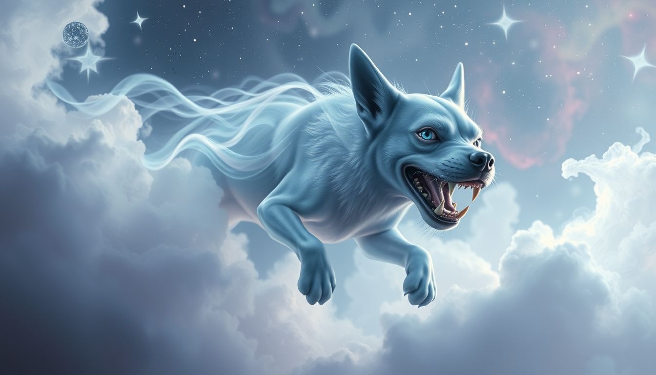 Rêver d'un chien grognant signale des dangers imminents non déclarés.