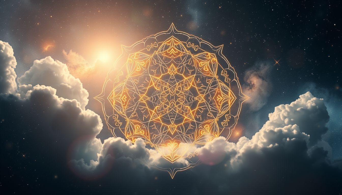 Rêver de mandalas avec lettres révèle des messages codés subconscients.