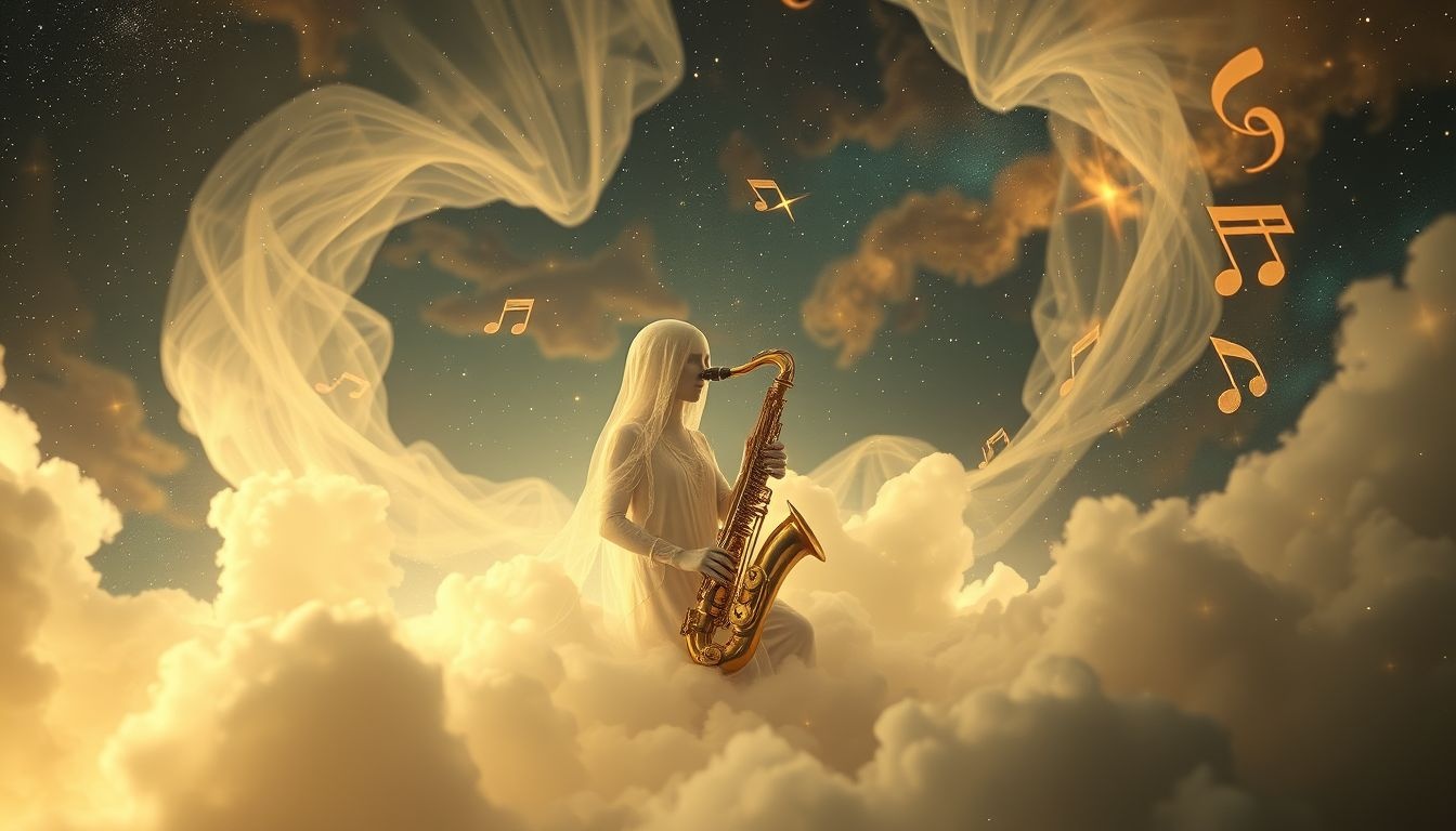 Rêver d’un fantôme jouant du jazz révèle des émotions enfouies.