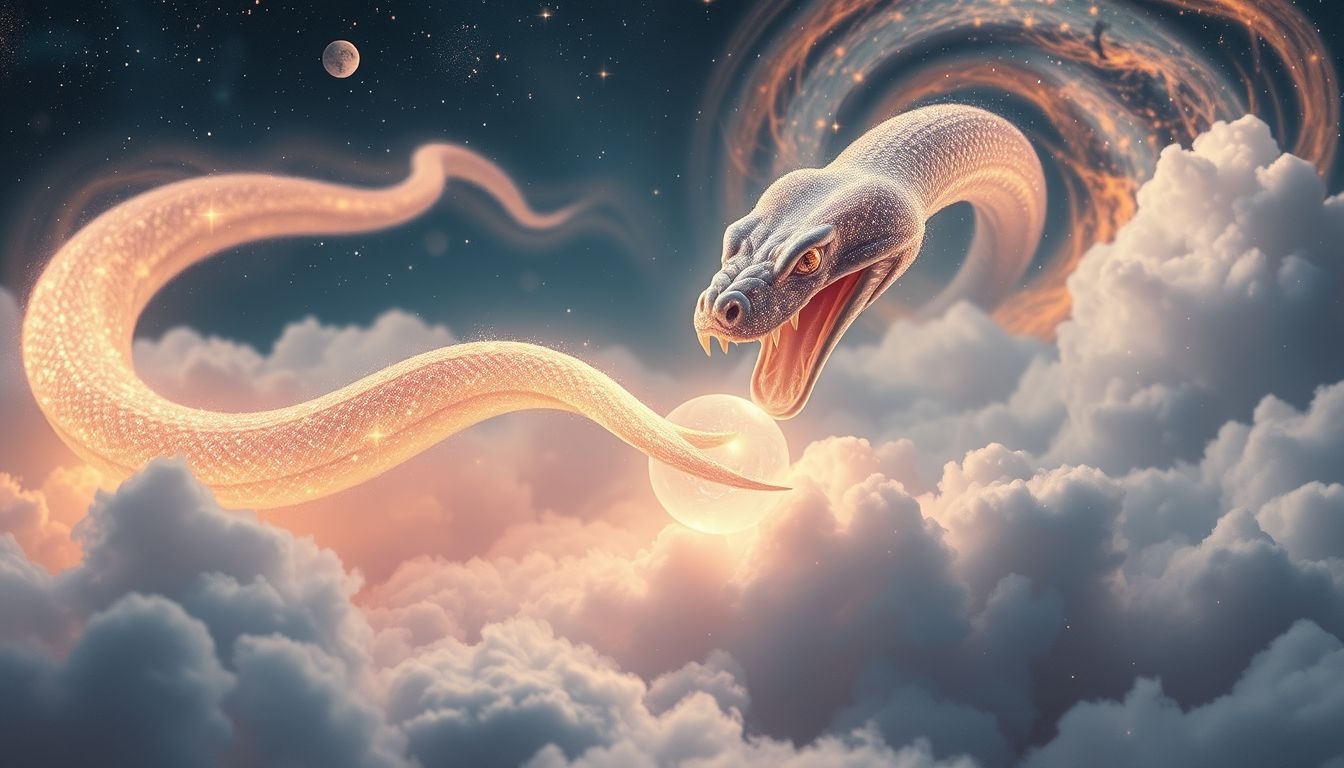 Rêver d’un serpent mordant puis lâchant symbolise une chance éphémère.