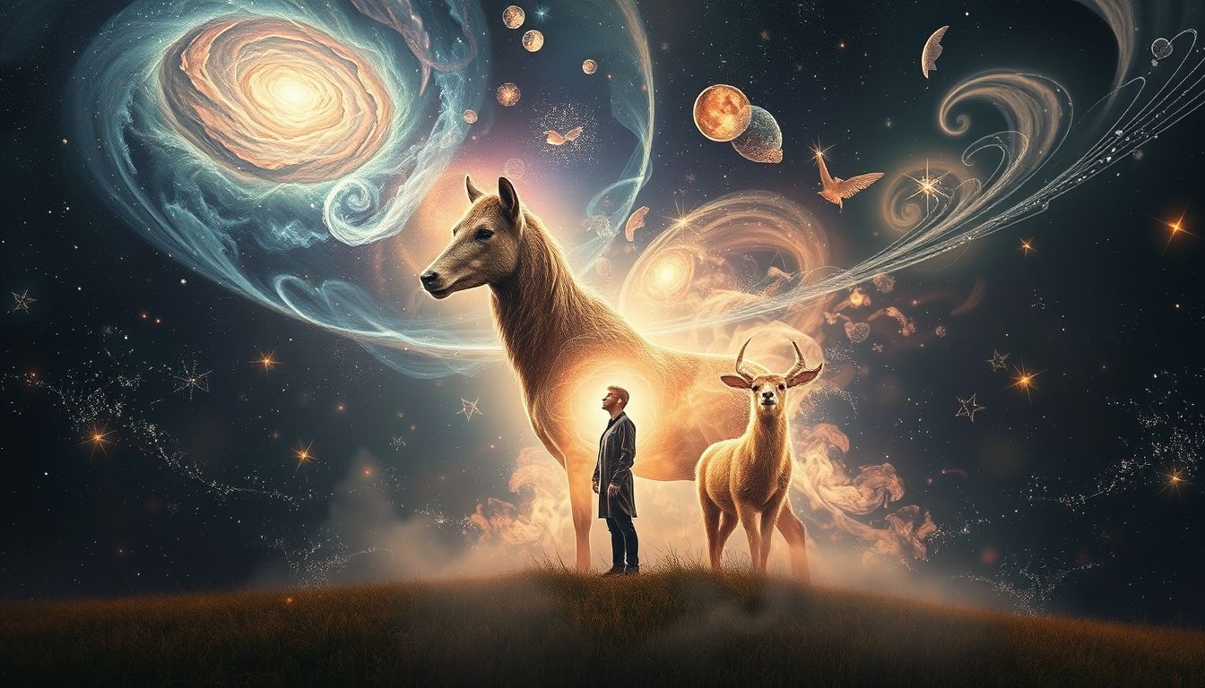 Rêver d'un campagnard animal symbolise la connexion instinctive à la nature.