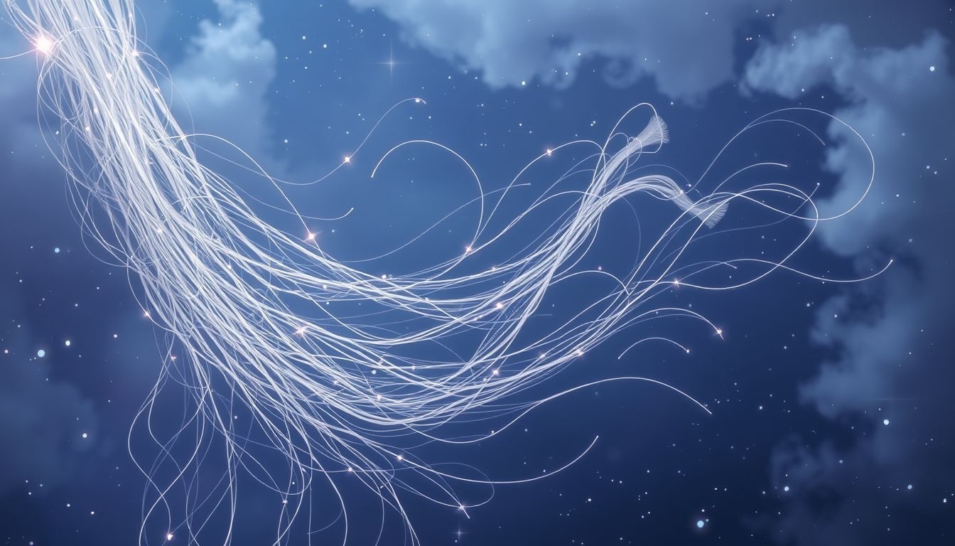 Les cheveux blancs en rêve symbolisent souvent un stress profond et anxiété.