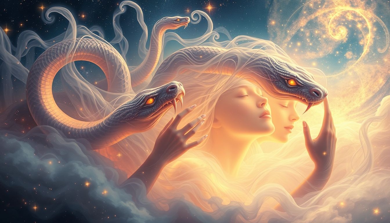 Rêver de multiples morsures de serpents symbolise un stress écrasant.