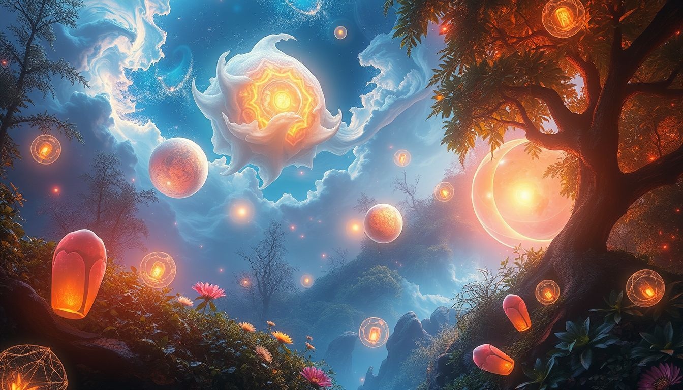 Trouver un trésor dans un jardin symbolise l’épanouissement intérieur.