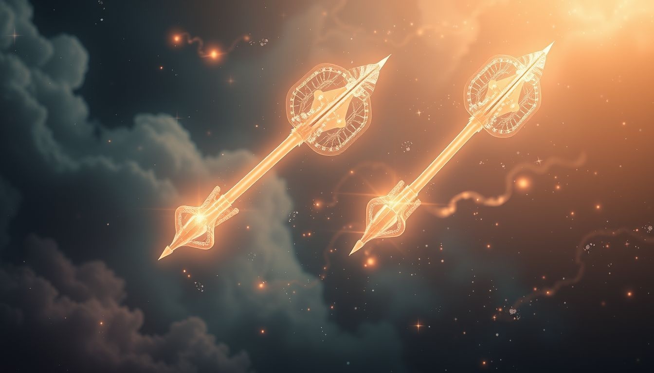 Acheter des dards symbolise la préparation à un conflit imminent.