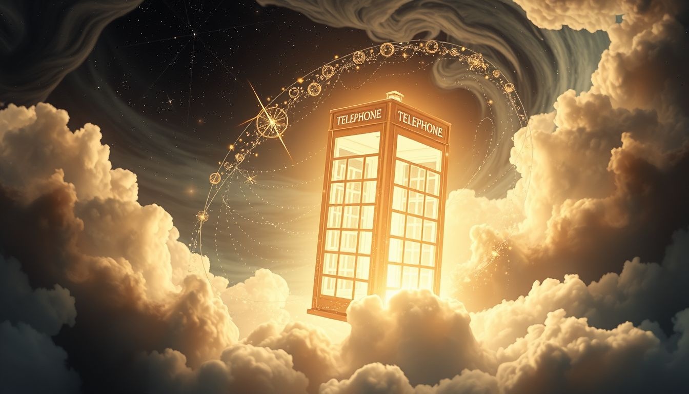 Une cabine téléphonique en bon état symbolise communication claire et opportunités.