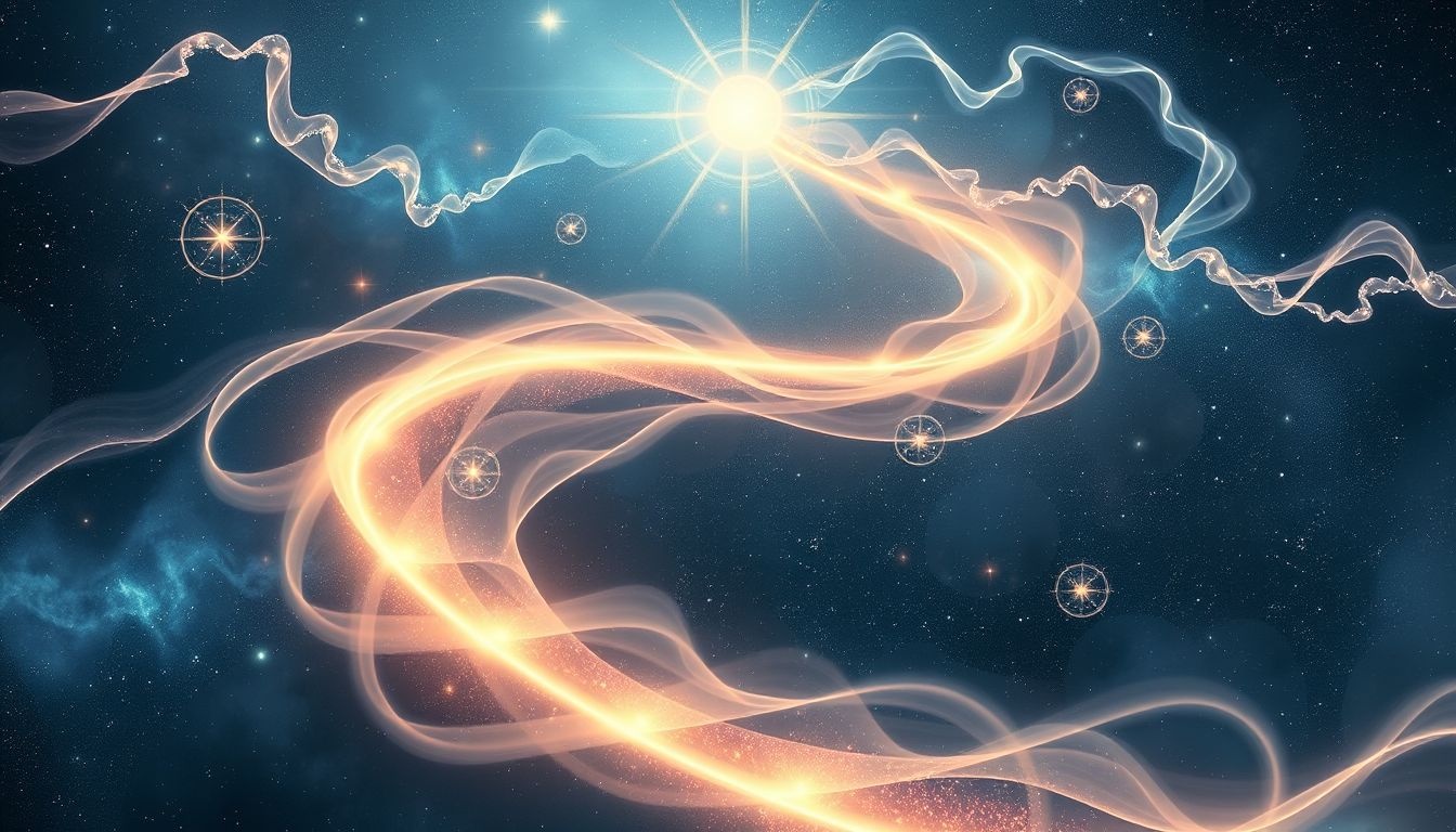 Une chaussée sinueuse symbolise les défis et choix de vie.