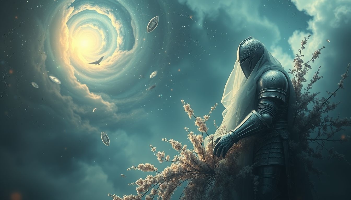 Le chevalier arbuste symbolise protection et renouveau dans les rêves.