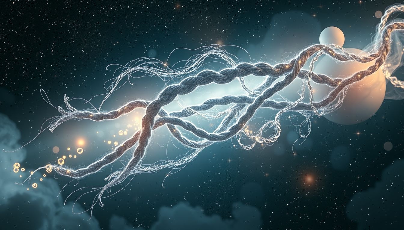 Les nattes en rêve symbolisent souvent l'union et la complexité.