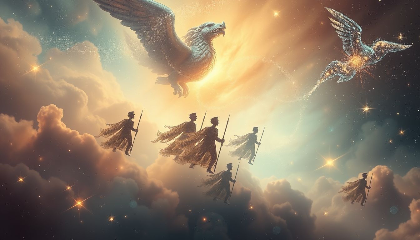 Les rêves de défilés militaires symbolisent souvent ordre et discipline intérieure.