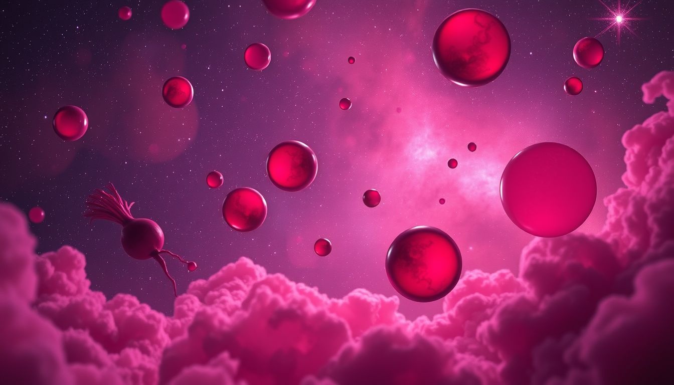 Le rouge vif de la betterave symbolise passion et vitalité intense.