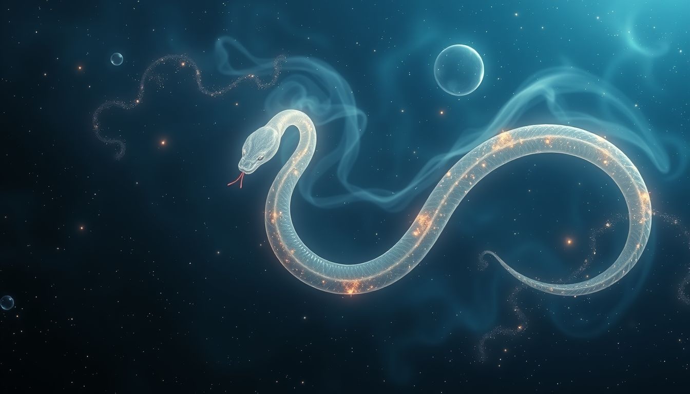 La peur ou la paix face à la couleuvre révèle nos émotions.